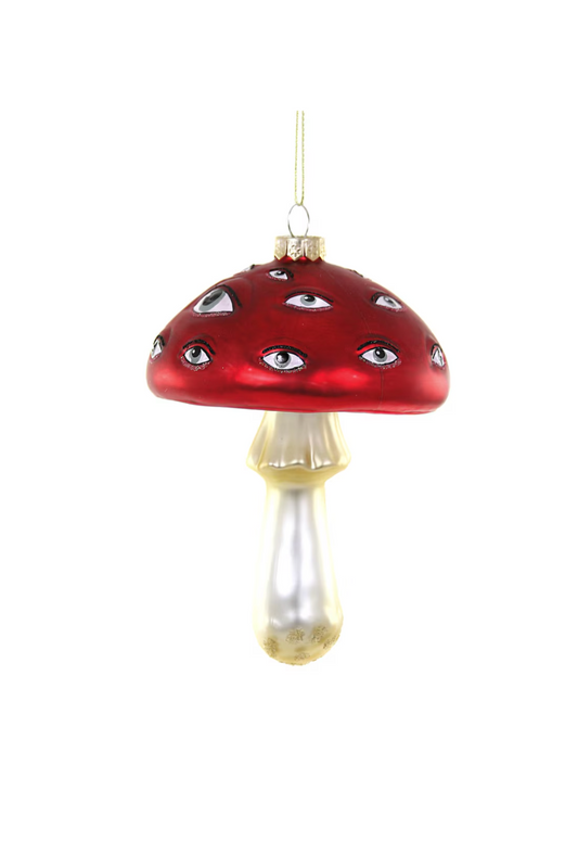 Surreal Mushroom Ornament