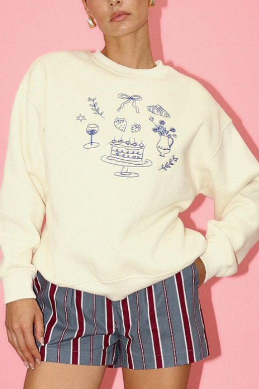 Girl Dinner Sweatshirt