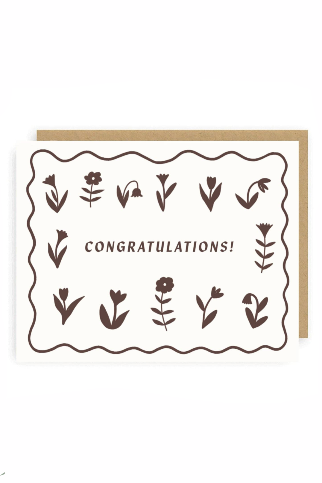 Congratulations Flowers Card