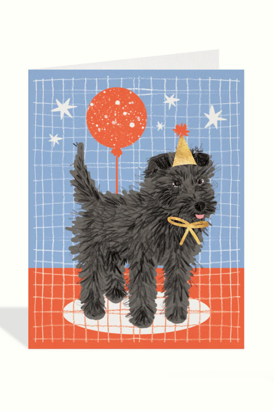 Birthday Balloon Dog Card