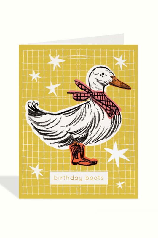 Birthday Boots Card