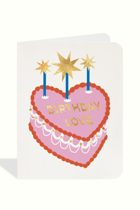 Vintage Cake Card