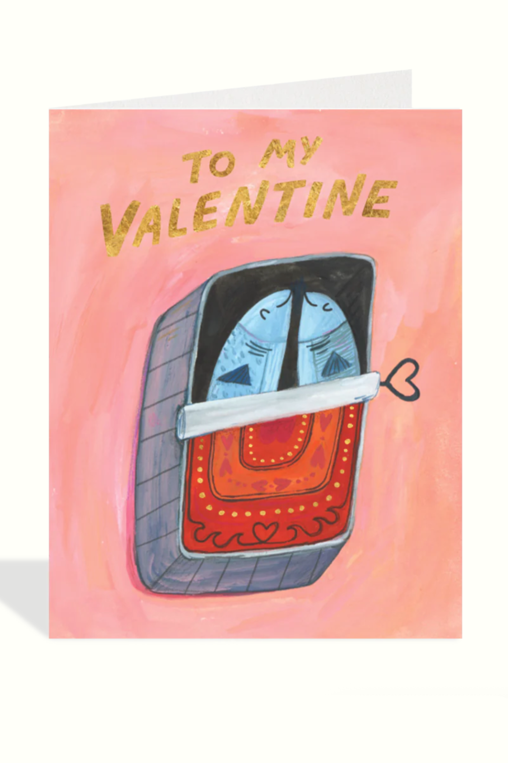 My Sardine Valentine Card