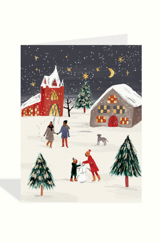 Winter Stroll Card