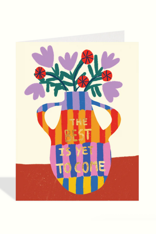 The Best Vase Card