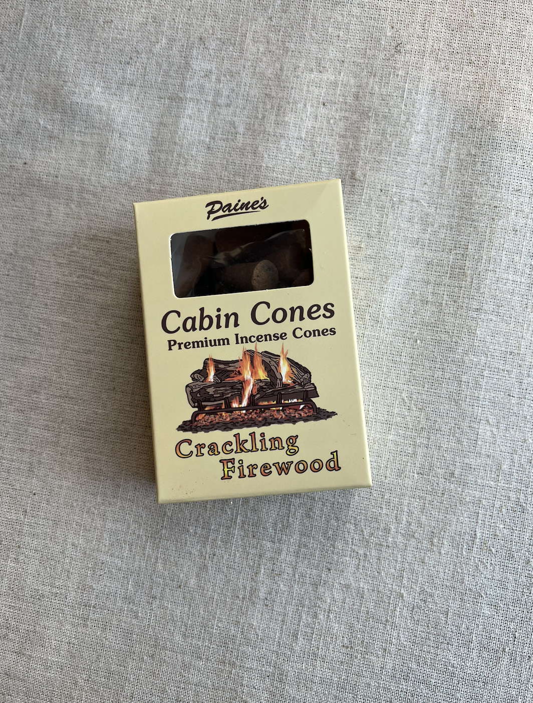 Incense Cabin Cones | Crackling Firewood