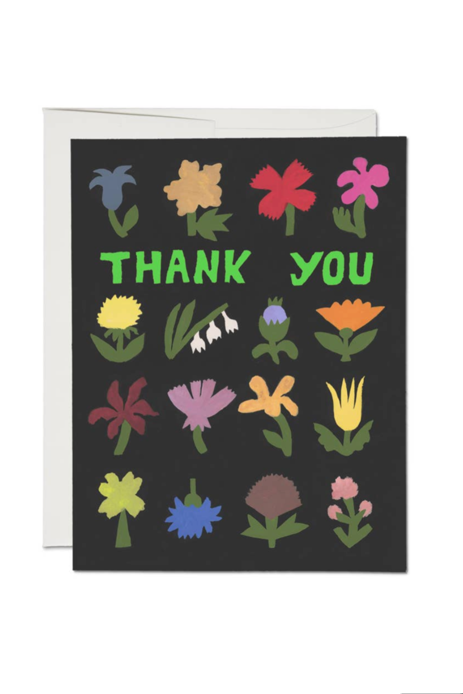 Little Flowers Thank You Card