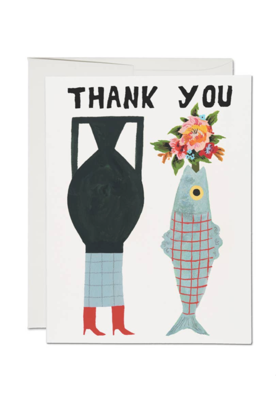 Vases Thank You Card