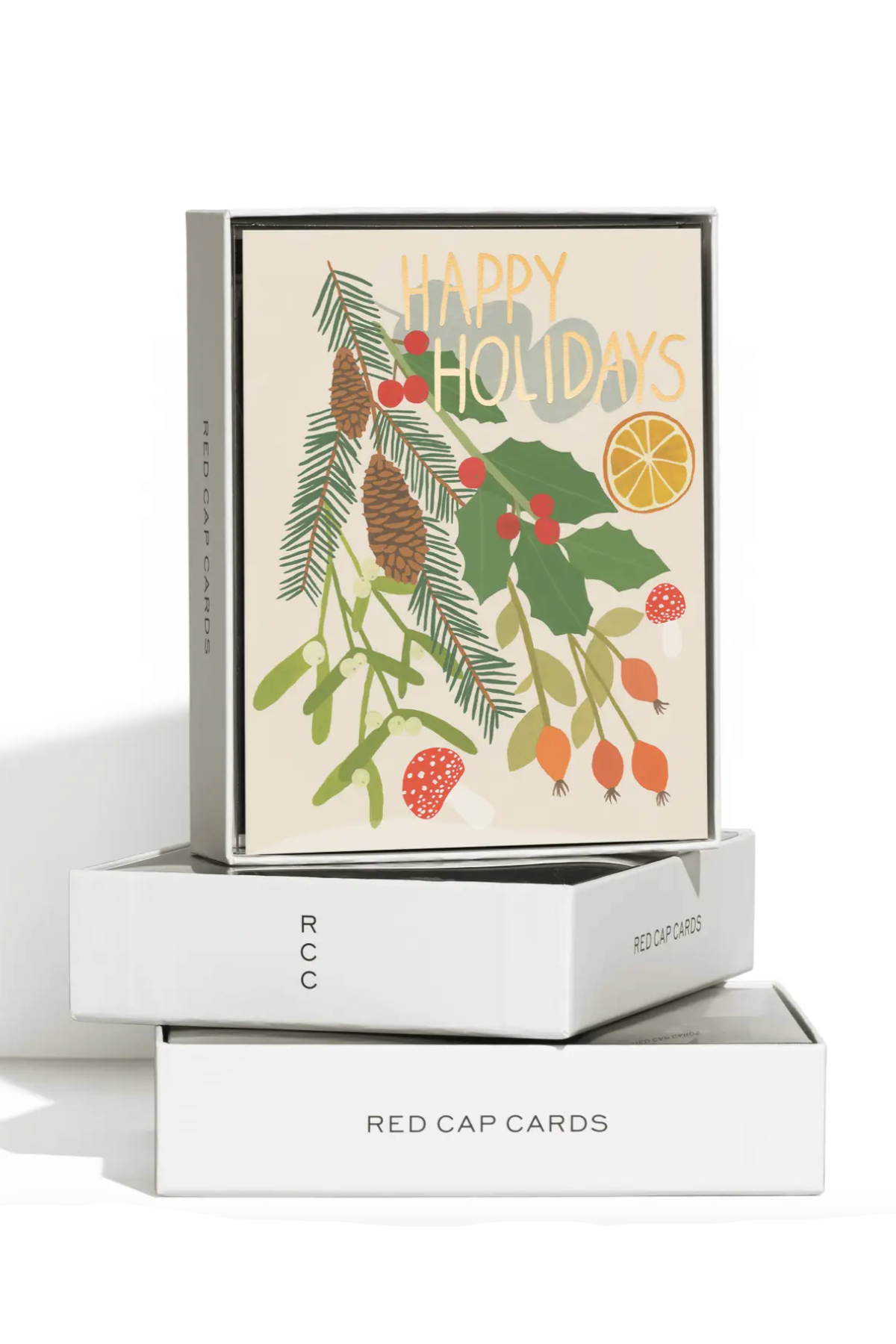 Holiday Greens Cards | Boxed Set of 8