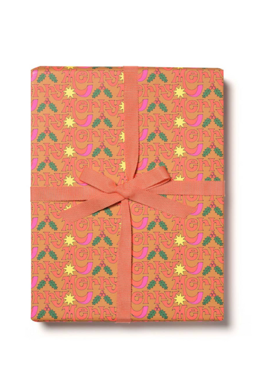 Merry Holiday Wrapping Paper