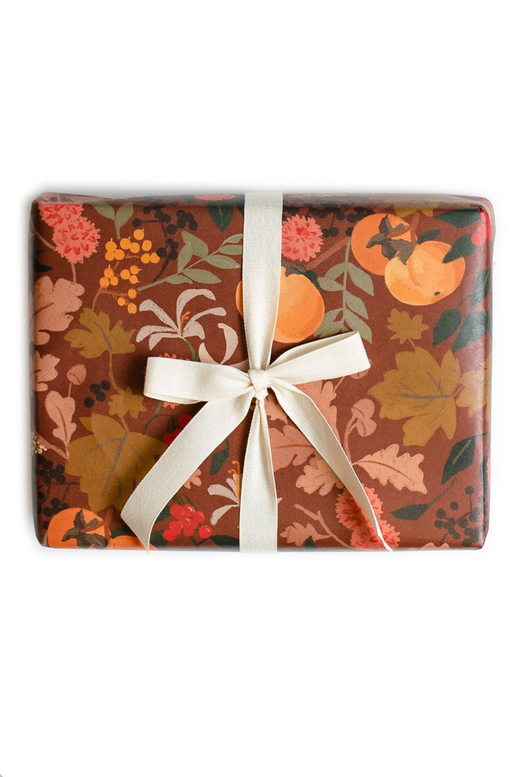 Harvest Persimmon Gift Wrap | Roll of 3 Sheets