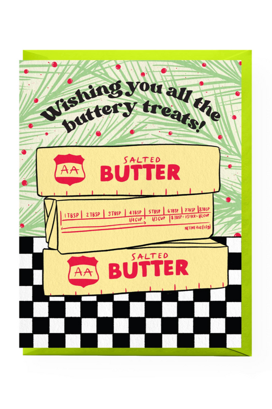 Holiday Buttery Treats Card