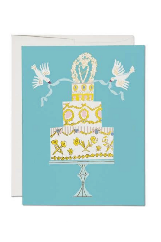 Love Cake Wedding Card