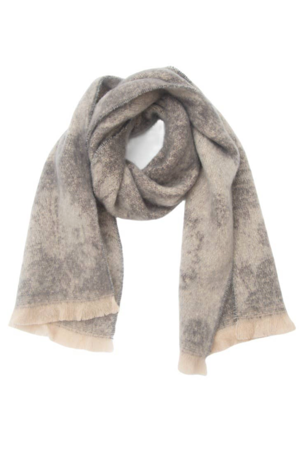 Floral Fleece Scarf | No. 07