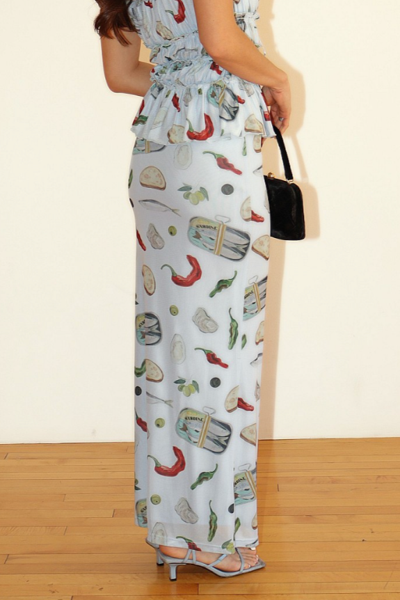 Snack Queen Maxi Skirt