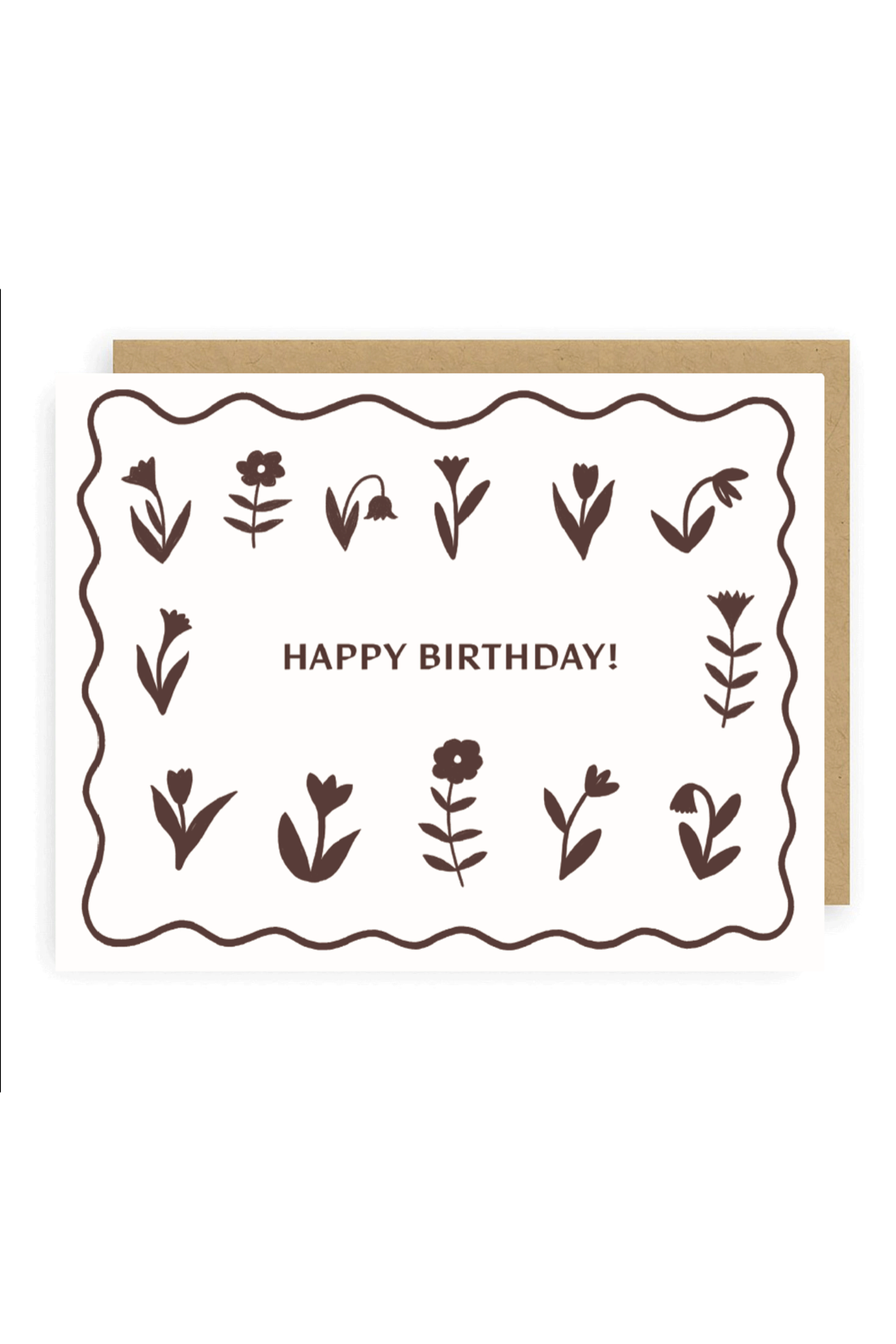 Birthday Flowers Card