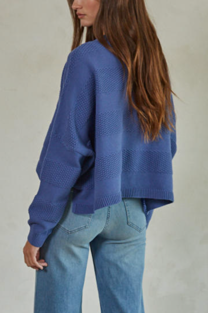 Good Feeling Sweater | Sapphire