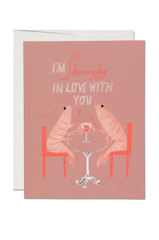 Shrimply Love Greeting Card