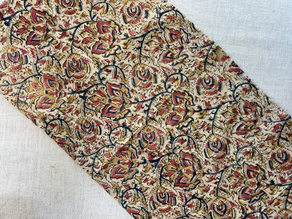 Kalamkari Cotton Bandana | Rosemary