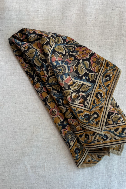 Kalamkari Cotton Bandana | Forest