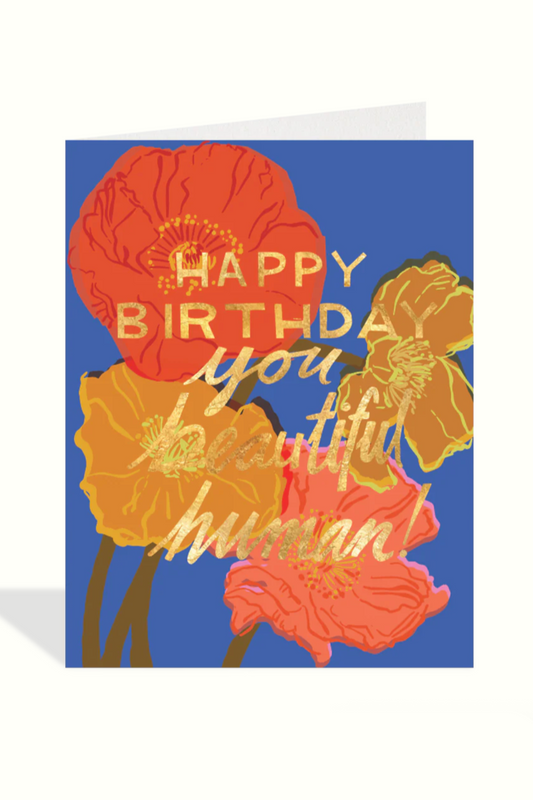 Beautiful Human Birthday Card