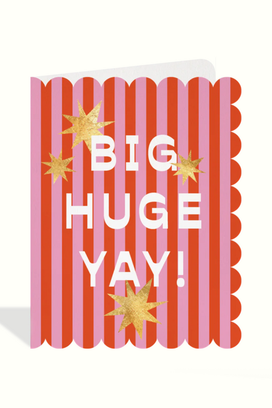 Big Huge Yay Card