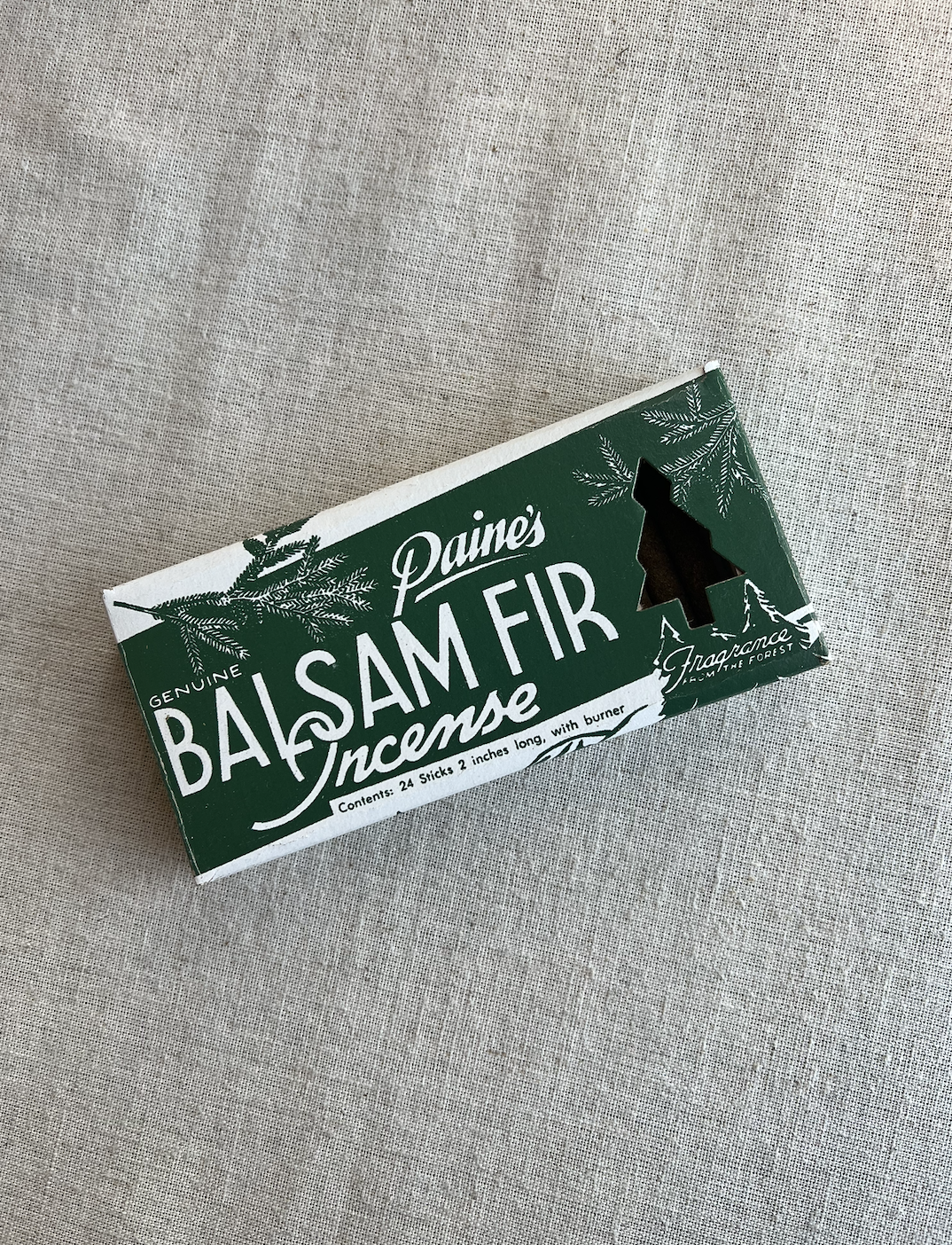 Incense Logs | Balsam Fir