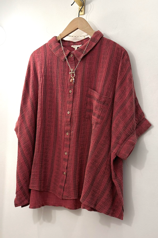 Long Weekend Top | Marsala | Extended