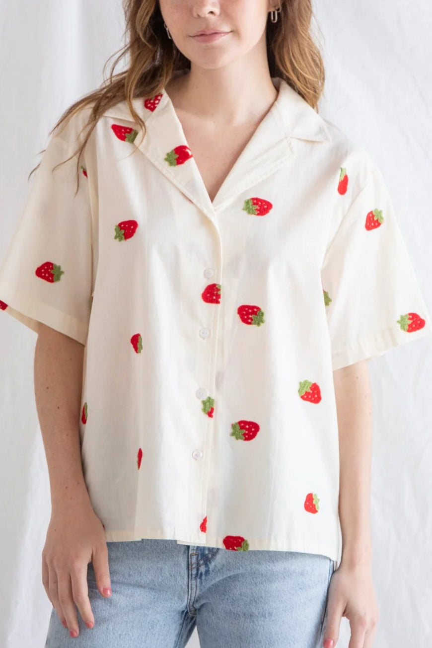 So Berry Cute Blouse