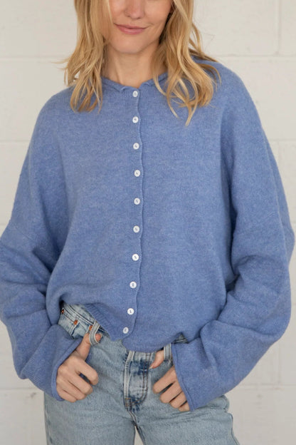 Piper Cardigan | Dusty Blue