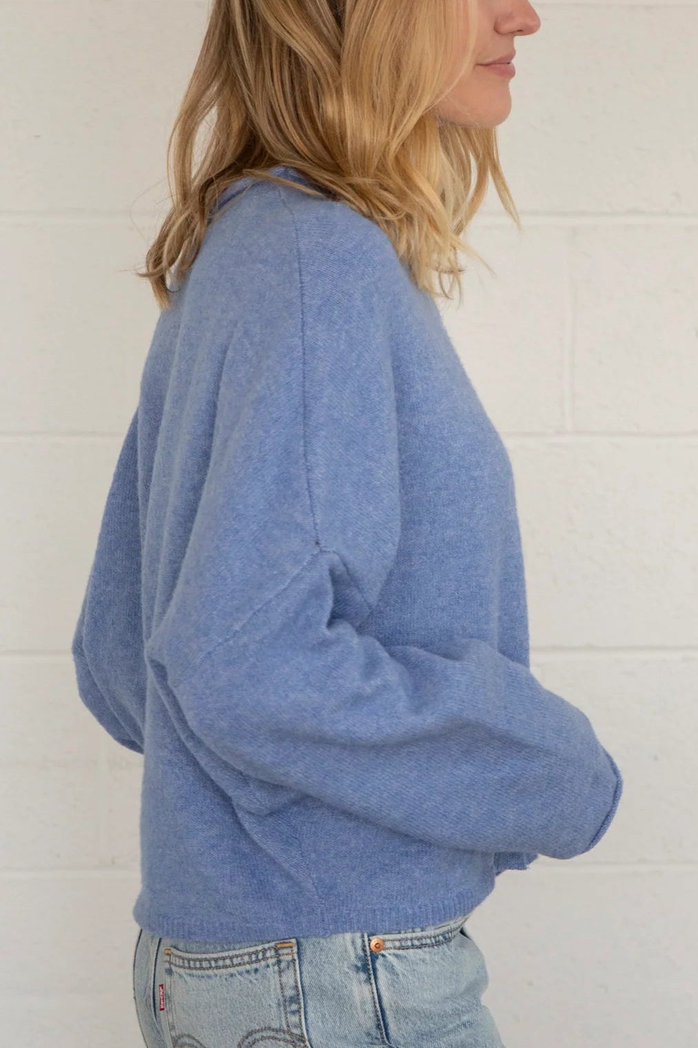 Piper Cardigan | Dusty Blue