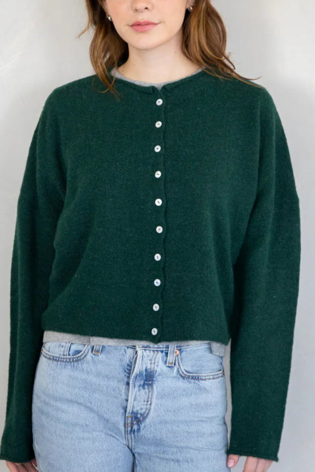 Favorite Cardigan | Forest Green