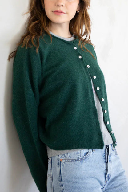 Piper Cardigan | Forest Green