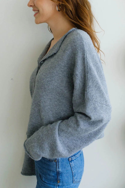 Piper Cardigan | Heather Grey