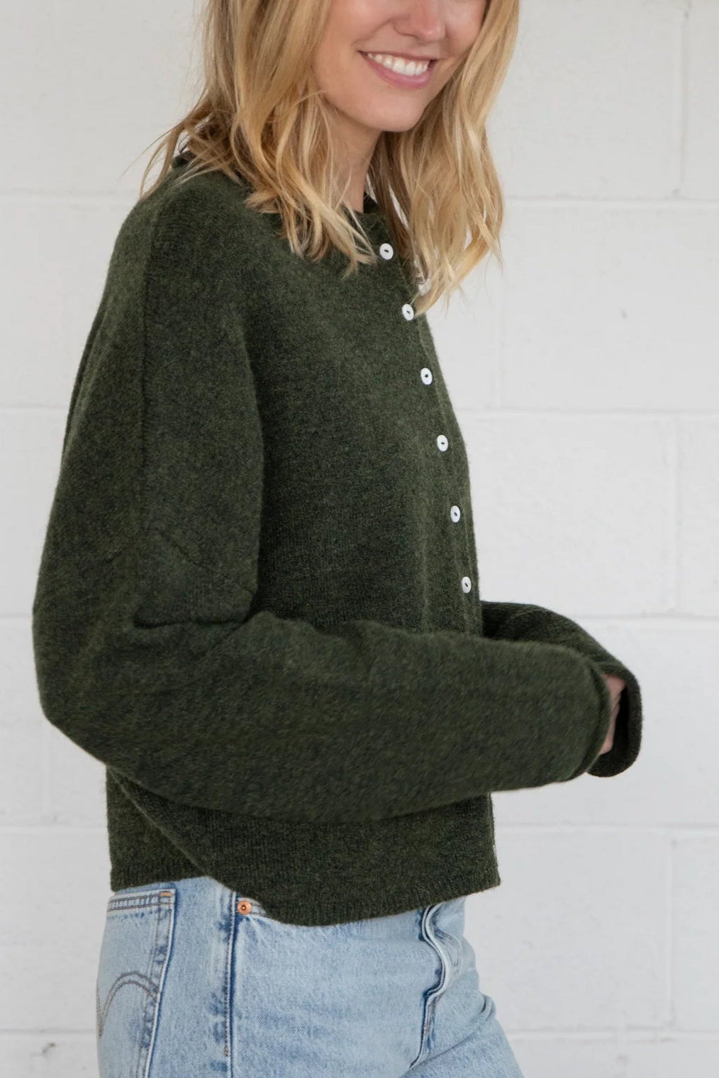 Piper Cardigan | Hunter Green