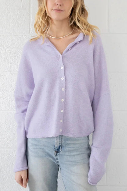 Piper Cardigan | Lavender