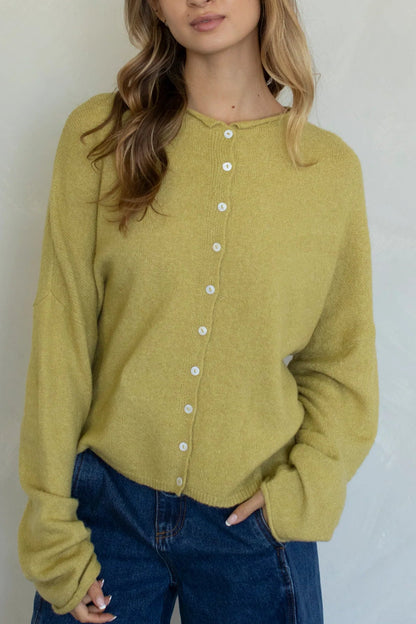 Piper Cardigan | Moss