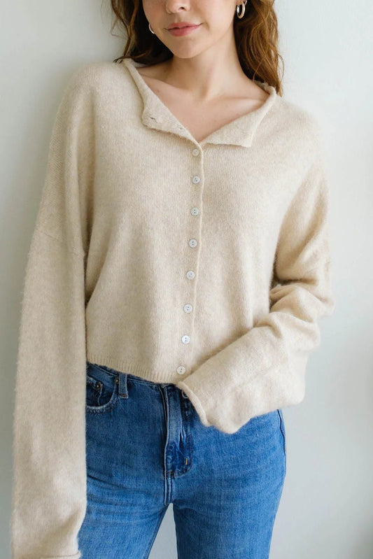 Piper Cardigan | Natural
