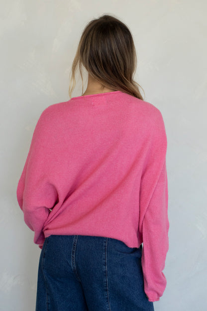 Piper Cardigan | Rose
