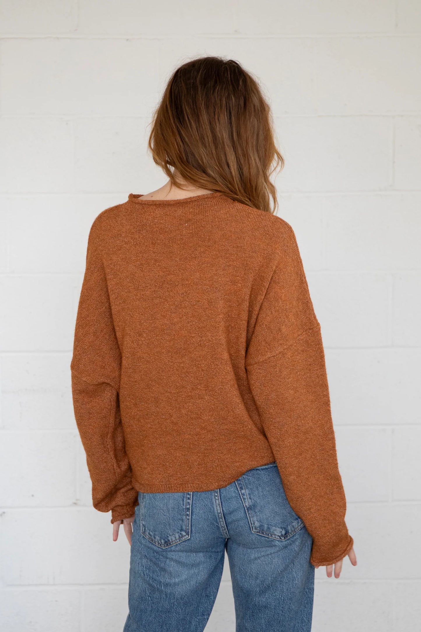 Piper Cardigan | Rust