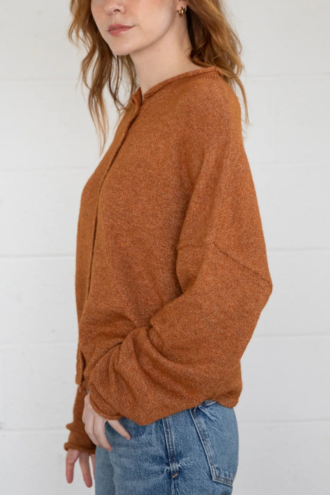 Piper Cardigan | Rust