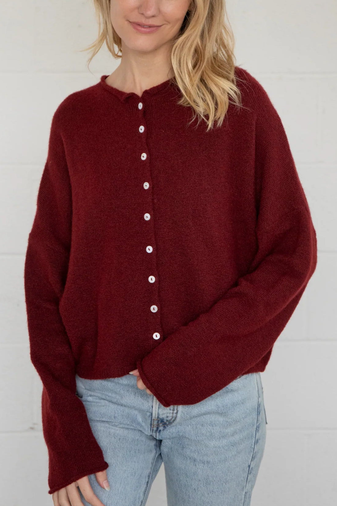Piper Cardigan | Wine