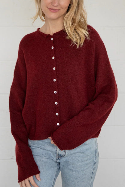 Piper Cardigan | Wine