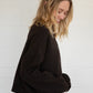 Alyssa Cardigan | Chocolate