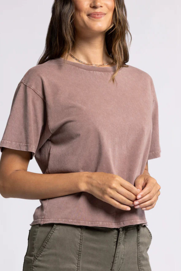 The Katelin Tee | Driftwood