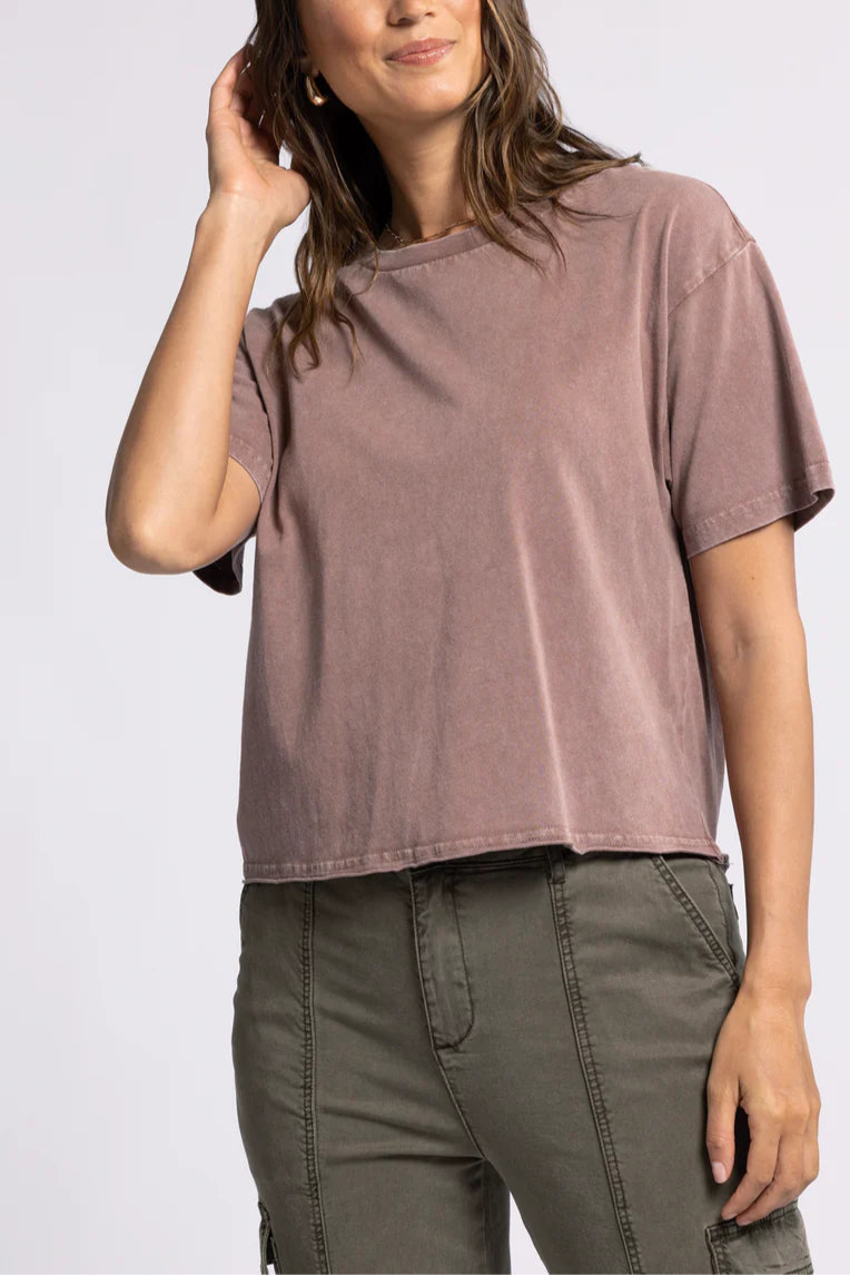The Katelin Tee | Driftwood