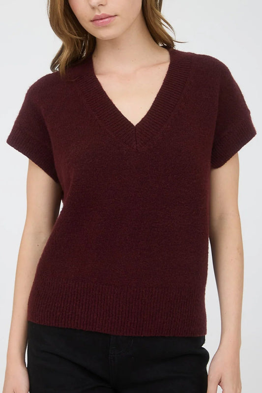 Over It Sweater Vest | Redwood