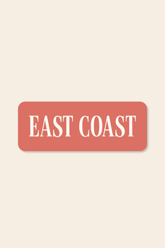 East Coast Sticker