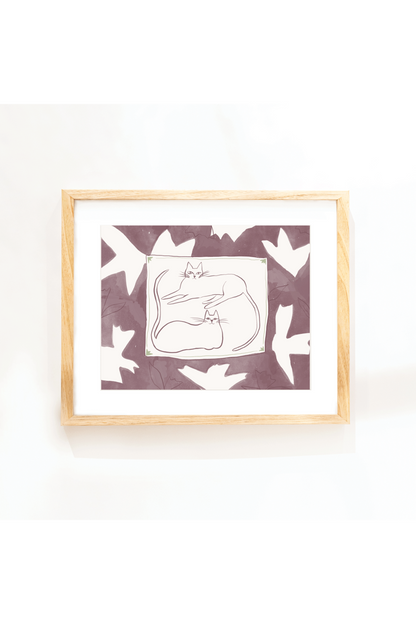Cats Print | 8 x 10