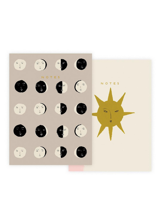 Notebook Set | Moon Phases